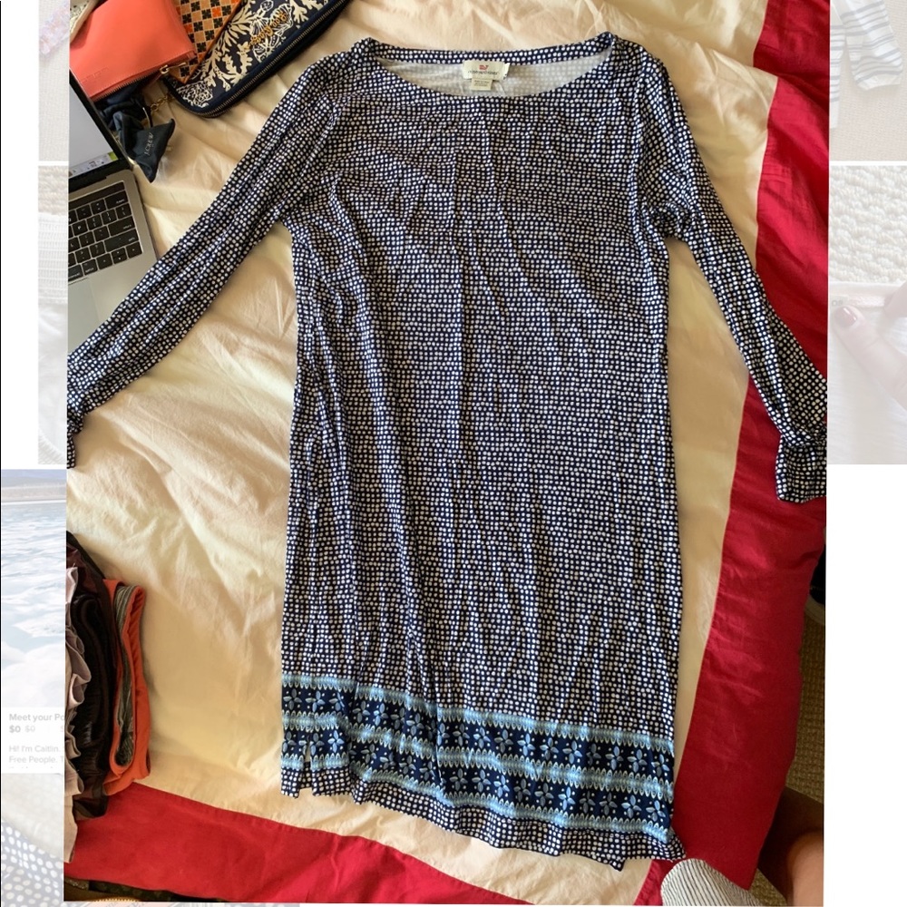 Vineyard vines NWT polka dot dress